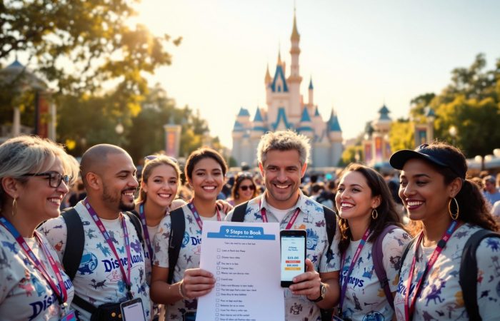 disneyland en groupe